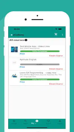 Play My eCademy as an online game My eCademy with UptoPlay