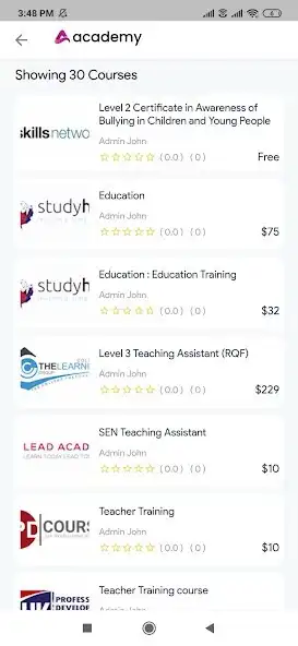 Play My E-learning Courses  and enjoy My E-learning Courses with UptoPlay
