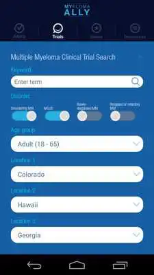 Play Myeloma Ally App