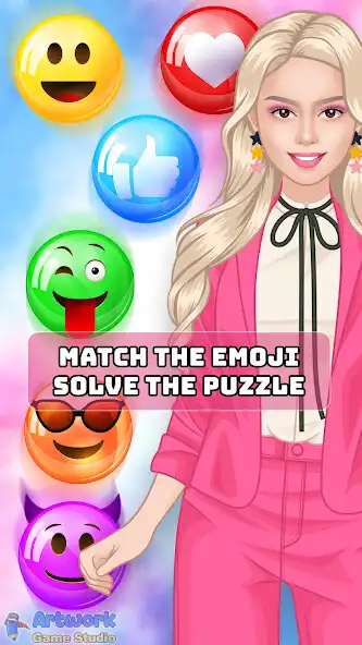 Play My Emoji River as an online game My Emoji River with UptoPlay