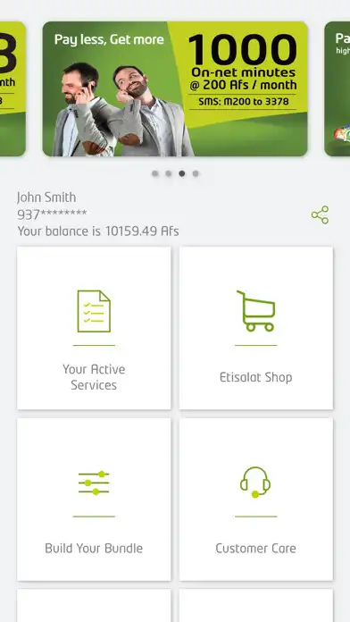 Play My Etisalat AFG – SIM Manager as an online game My Etisalat AFG – SIM Manager with UptoPlay