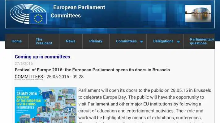 Play My European Parliament