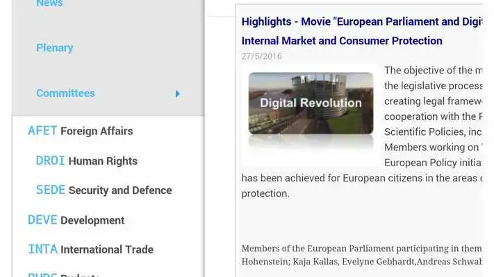 Play My European Parliament