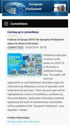 Play My European Parliament