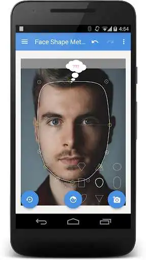 Play My Face Shape Meter and frames as an online game My Face Shape Meter and frames with UptoPlay