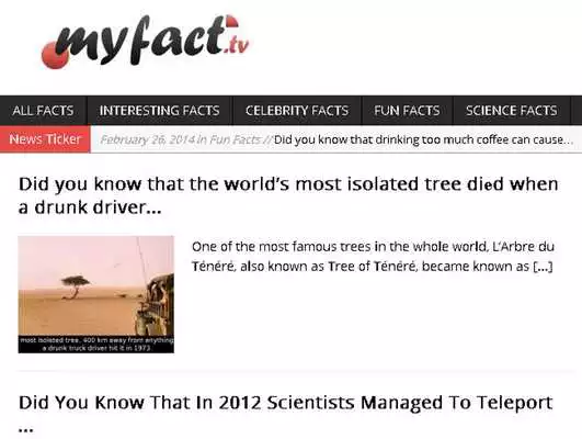 Play Myfact.tv - Your Knowledge