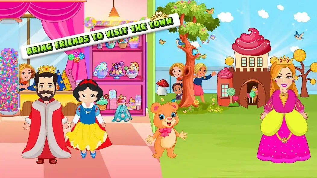 Play My Fairytale Family Dollhouse  and enjoy My Fairytale Family Dollhouse with UptoPlay