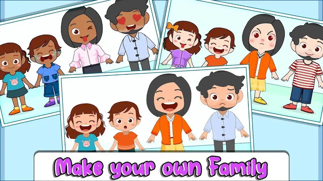Play My Family Play House Story as an online game My Family Play House Story with UptoPlay