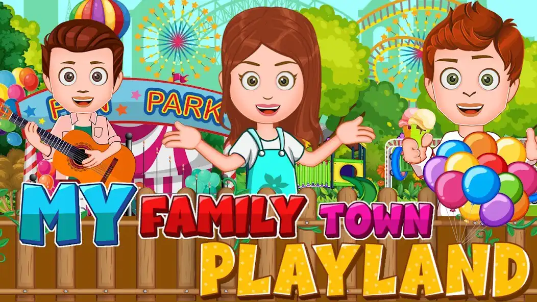 Play My Family Town : Carnival Park  and enjoy My Family Town : Carnival Park with UptoPlay