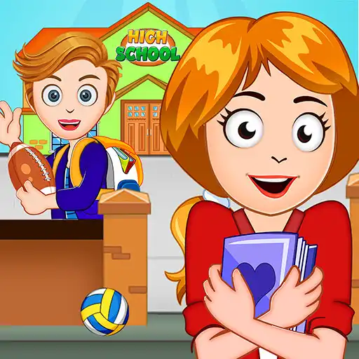 Play My FamilyTown City High School APK