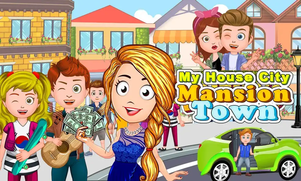Play My Family Town : Mansion City  and enjoy My Family Town : Mansion City with UptoPlay