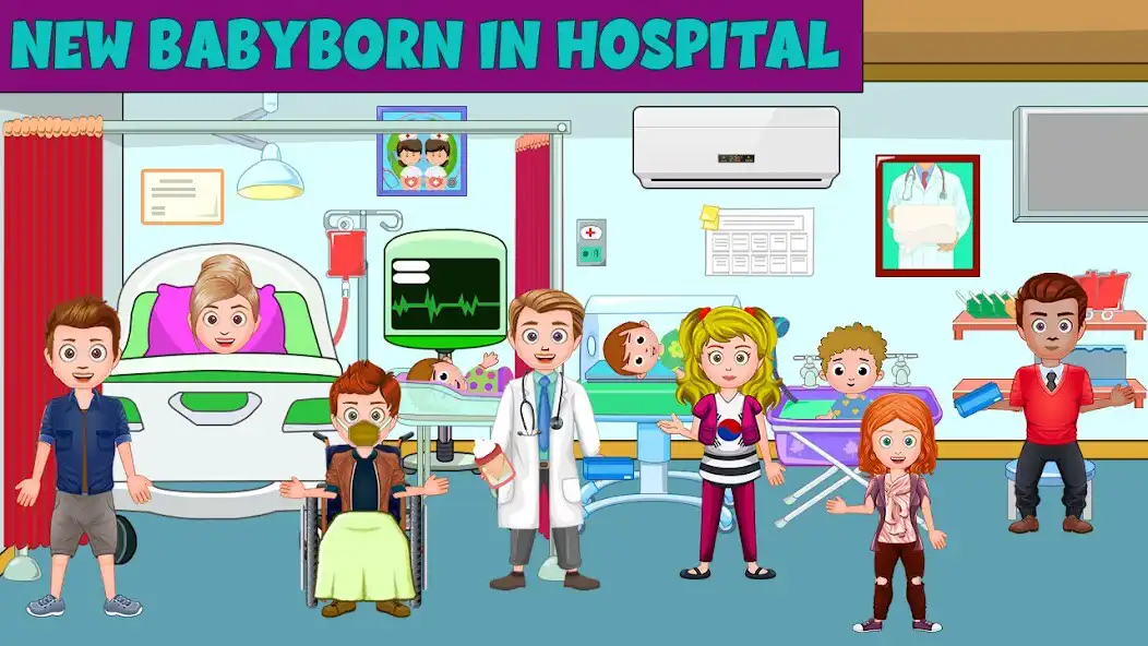 Play My Family Town : NewBorn Baby as an online game My Family Town : NewBorn Baby with UptoPlay