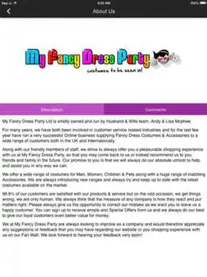 Play My Fancy Dress Party Play My Fancy Dress Party