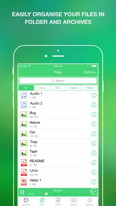 Play iPhone app My File Organizer from ApkOnline