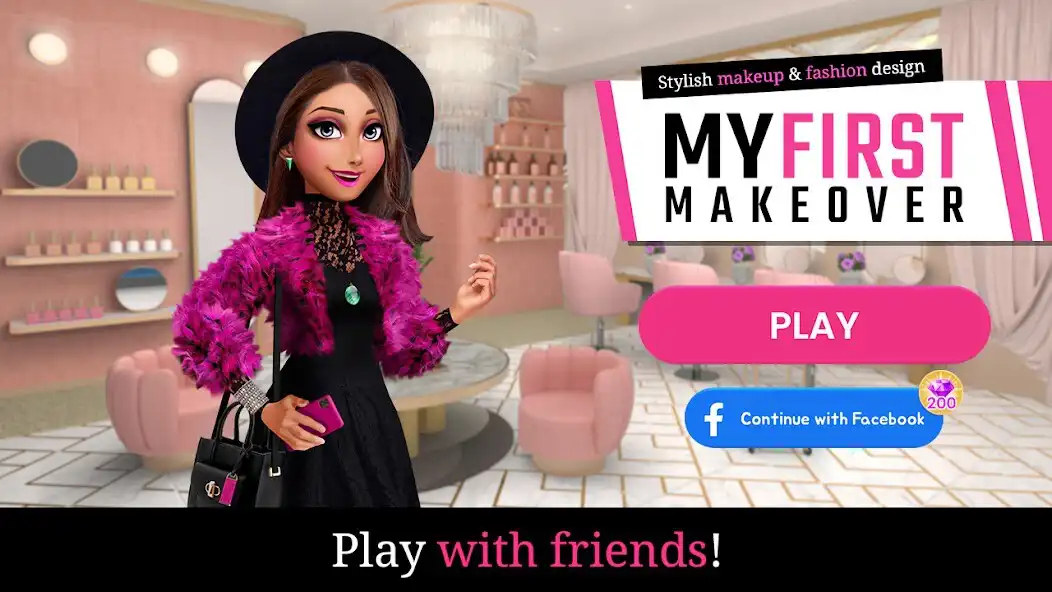 Play My First Makeover: Stylish makeup  fashion design  and enjoy My First Makeover: Stylish makeup  fashion design with UptoPlay