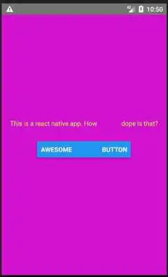Play MyFirstReactNativeApp