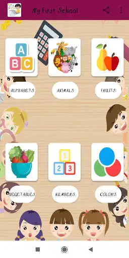 Play My First School as an online game My First School with UptoPlay