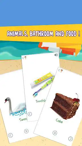 Play My First Words: Baby learning apps for 1 year old as an online game My First Words: Baby learning apps for 1 year old with UptoPlay