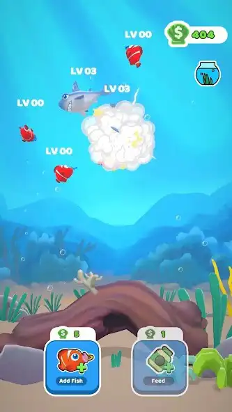 Play My Fish Village Merge as an online game My Fish Village Merge with UptoPlay