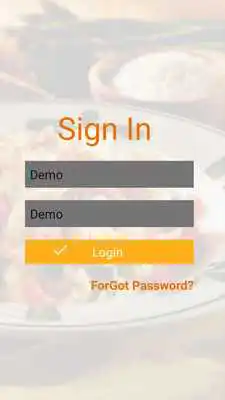 Play MyFoodieDemo