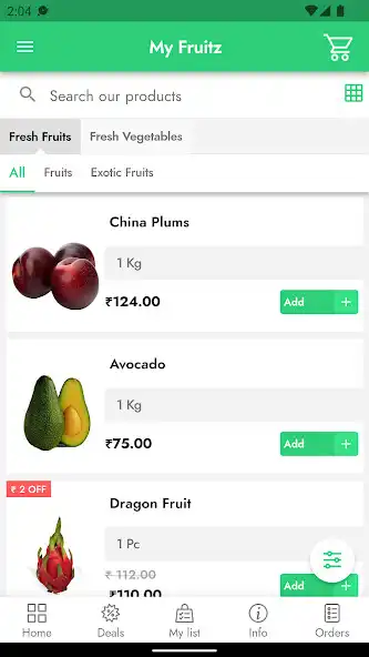 Play My Fruitz as an online game My Fruitz with UptoPlay
