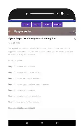 Play Mygov App  Register Guide as an online game Mygov App  Register Guide with UptoPlay