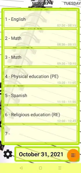 Play My Grades - School Timetable as an online game My Grades - School Timetable with UptoPlay