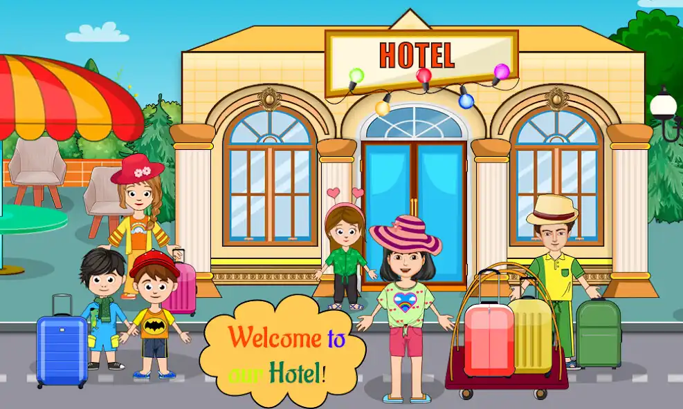 Play My grand Hotel in town  and enjoy My grand Hotel in town with UptoPlay
