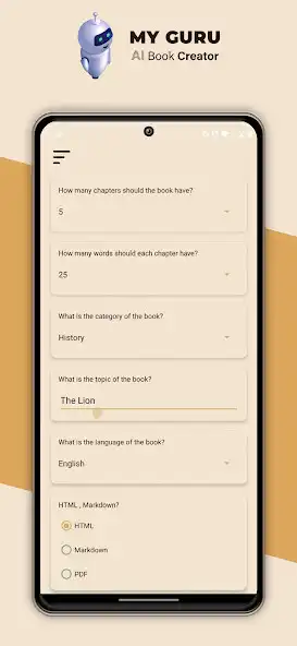 Play My Guru : AI Book Creator  and enjoy My Guru : AI Book Creator with UptoPlay