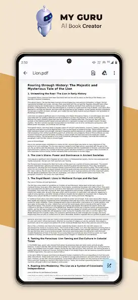 Play My Guru : AI Book Creator as an online game My Guru : AI Book Creator with UptoPlay