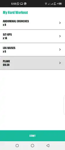 Play My Hard Workout as an online game My Hard Workout with UptoPlay