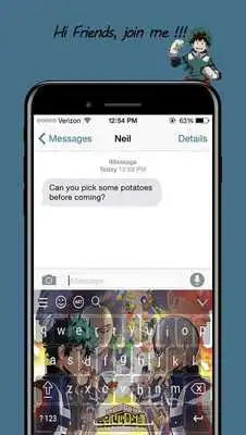 Play My Hero Academia Keyboard