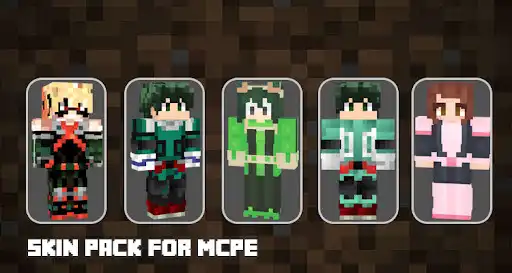 Play My Hero Academia Skin for MCPE as an online game My Hero Academia Skin for MCPE with UptoPlay