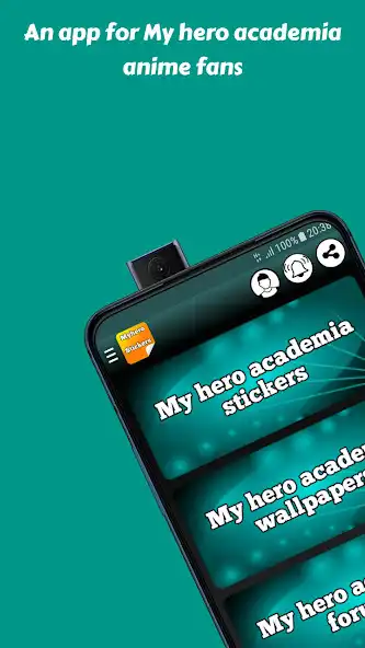 Play My hero academia stickers  and enjoy My hero academia stickers with UptoPlay