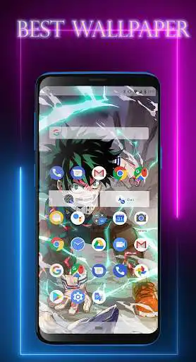 Play My Hero: Academia wallpaper 3d as an online game My Hero: Academia wallpaper 3d with UptoPlay