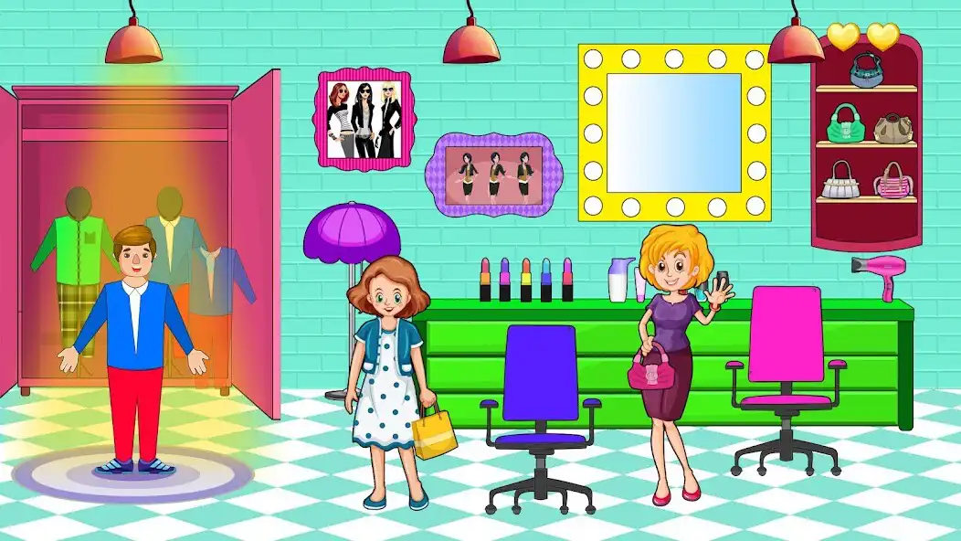 Play My Home Town Family Games as an online game My Home Town Family Games with UptoPlay