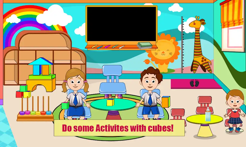 Play My Home Town Pre School life as an online game My Home Town Pre School life with UptoPlay