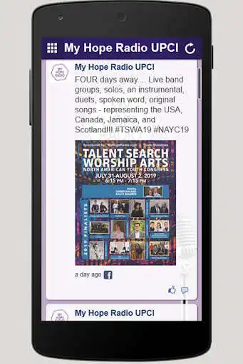 Play My Hope Radio UPCI