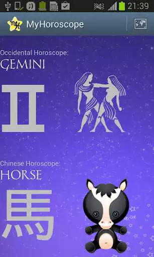Play My Horoscope: Chinese Zodiac as an online game My Horoscope: Chinese Zodiac with UptoPlay