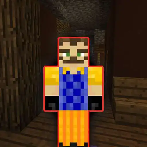 Play My Horror Neighbor Skin Map For MCPE Mods APK