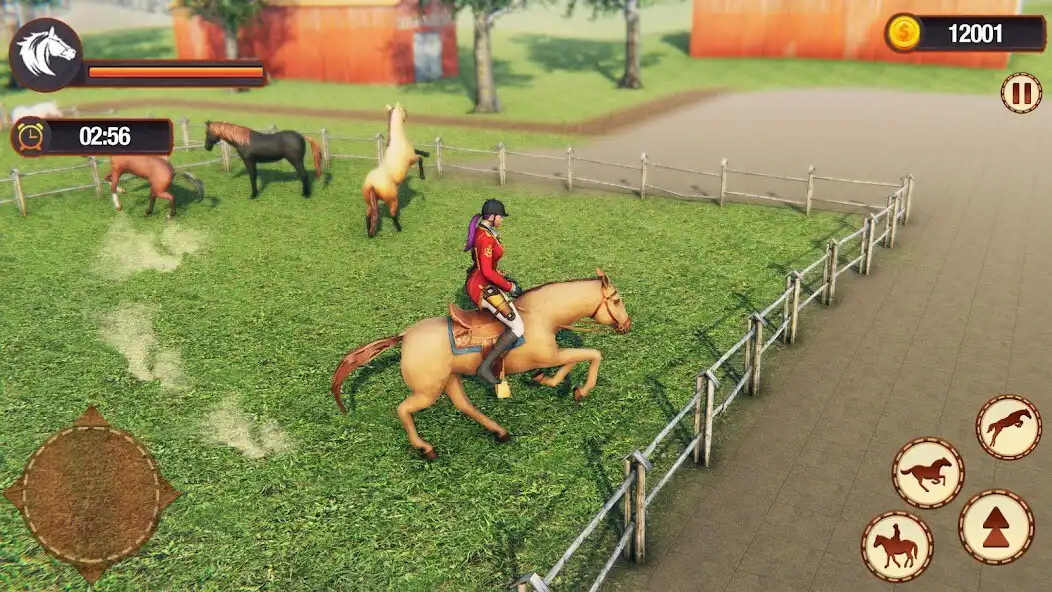 Play My Horse Herd Care Simulator as an online game My Horse Herd Care Simulator with UptoPlay