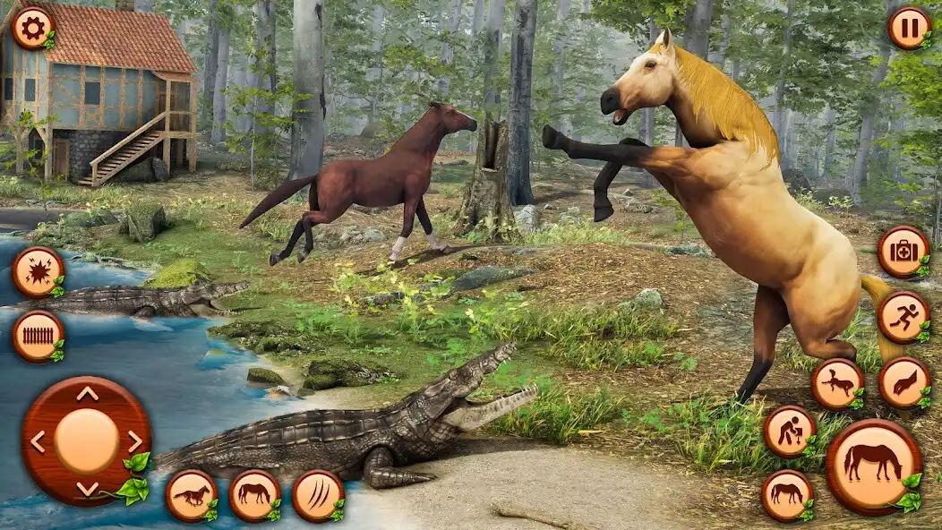 Play My Horse Simulator Horse Games as an online game My Horse Simulator Horse Games with UptoPlay