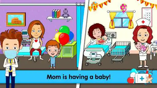 Play My Hospital Town Doctor Games as an online game My Hospital Town Doctor Games with UptoPlay