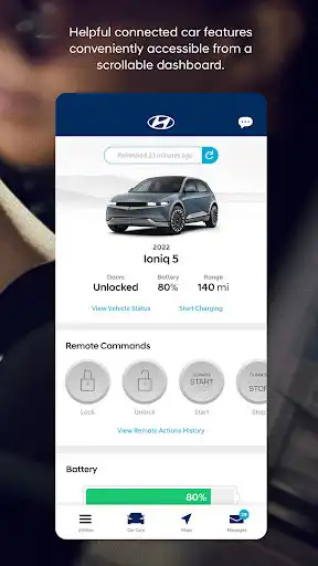 Play MyHyundai with Bluelink as an online game MyHyundai with Bluelink with UptoPlay