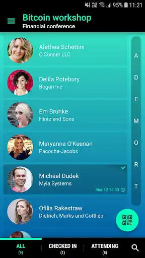 Play Myia Check-In for event organizers as an online game Myia Check-In for event organizers with UptoPlay