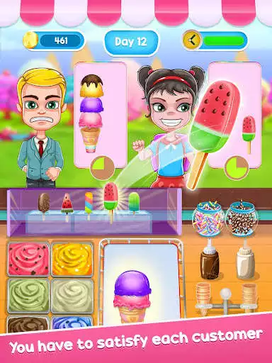 Play My Ice Cream Parlour Game as an online game My Ice Cream Parlour Game with UptoPlay