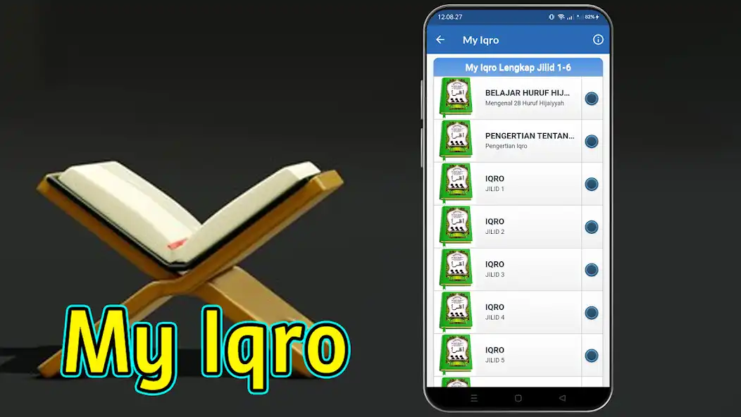 Play My Iqro - Terlengkap jilid 1-6 as an online game My Iqro - Terlengkap jilid 1-6 with UptoPlay
