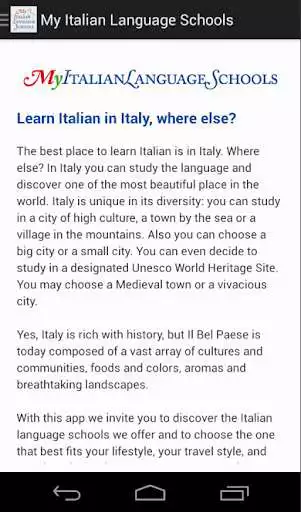 Play My Italian Language Schools  and enjoy My Italian Language Schools with UptoPlay