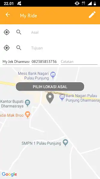 Play My Jek Dharmasraya - Transportasi dan Delivery as an online game My Jek Dharmasraya - Transportasi dan Delivery with UptoPlay