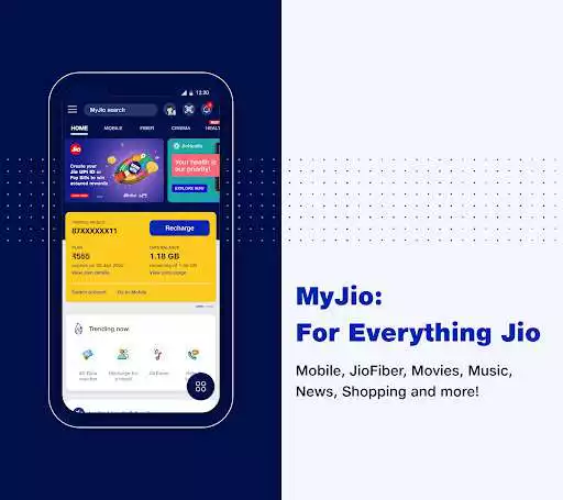 Play MyJio: For Everything Jio  and enjoy MyJio: For Everything Jio with UptoPlay